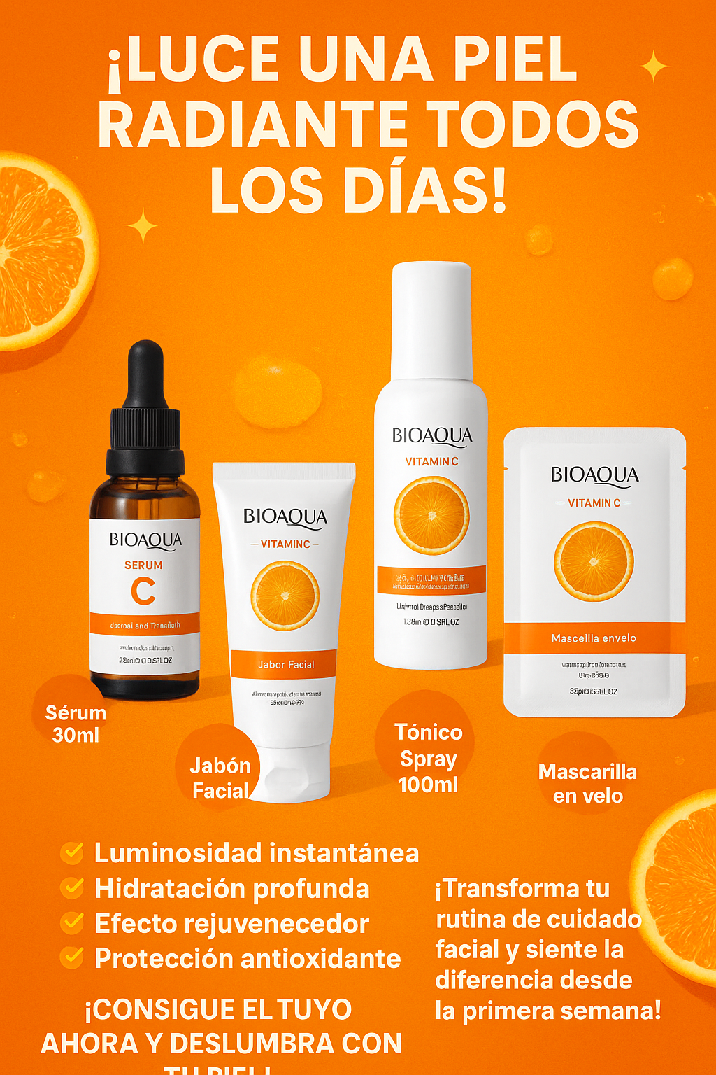 KIT VITAMINA C BIOAQUA