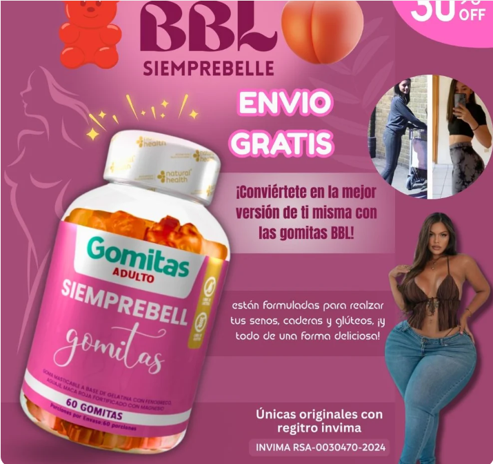BBL Gummies - Define curvas